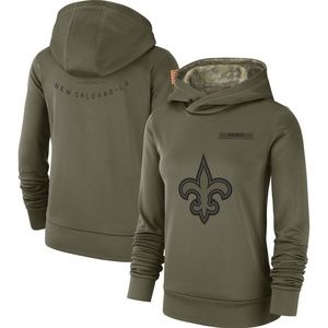Women's New Orleans Saints Salute Service Hoodie